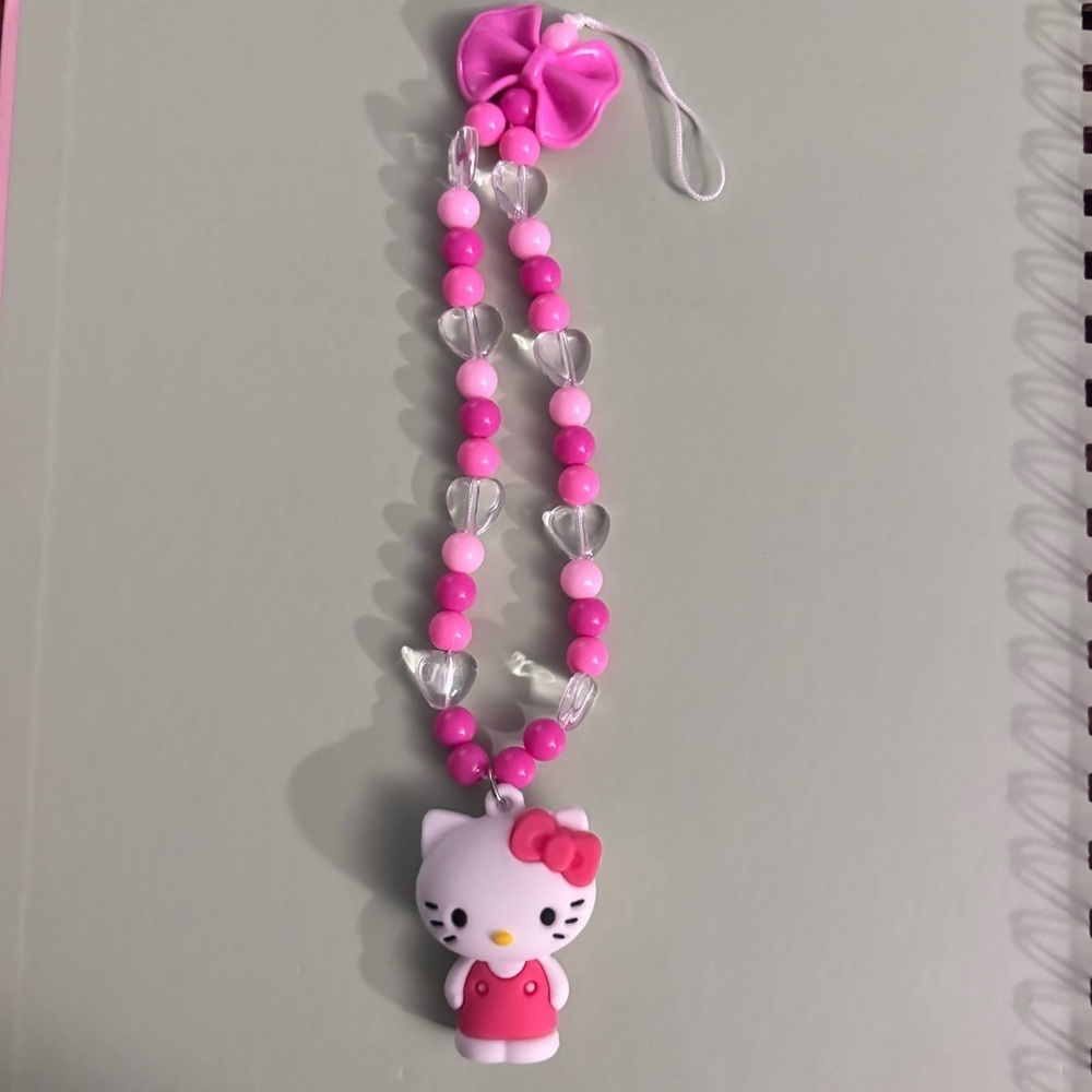 NWT Sanrio Hello Kitty Bow Phone Wristlet Pink - Picture 9 of 9